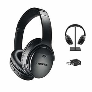 Bose QuietComfort 35 Series II Wireless Headphones, Black, Noise Cancelling with Budrug LLC for $339