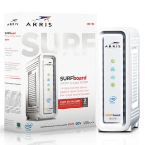 Arris Surfboard DOCSIS 3.0 Gigabit Cable Modem for $59