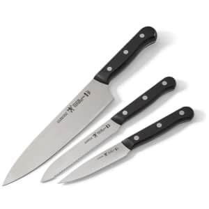 J.A. Henckels Solution 3-Piece Starter Set for $20 for members