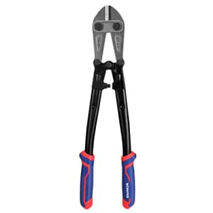 WORKPRO 18" Bolt Cutter, Chrome Molybdenum Steel Blade, Heavy Duty Bolt Cutter with Soft Rubber for $21
