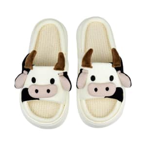 Cow Slippers for $10