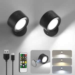 LED Wall Mounted Light 2-Pack for $17