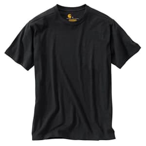 Carhartt Men's Maddock Non Pocket Short Sleeve T-Shirt,Black,Large for $11 Carhartt Men's Maddock Non Pocket Short Sleeve T-Shirt,Black,Large for $11