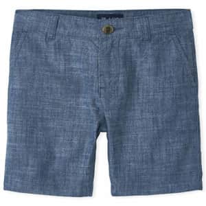 The Children's Place Boys' Chambray Shorts, FEDERALBLU, 14 for $15 The Children's Place Boys' Chambray Shorts, FEDERALBLU, 14 for $15