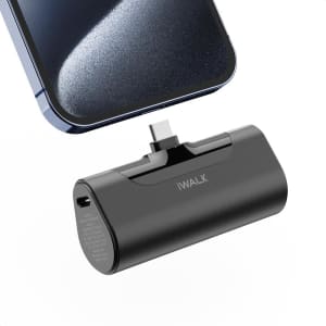 iWalk 4,500mAh USB-C Power Bank for iPhone 15 for $24 w/ Prime