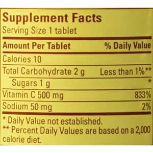 Nature Made Vitamin C 500mg 250 count Caplets for $16