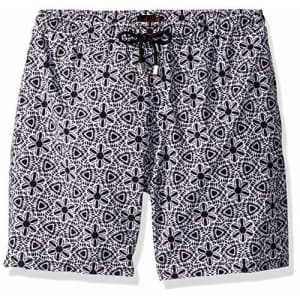 Marc Joseph New York Men's Atlantic Quick Dry Swim Trunks with Mesh Lining, Black, XX-Large for $10 Marc Joseph New York Men's Atlantic Quick Dry Swim Trunks with Mesh Lining, Black, XX-Large for $10
