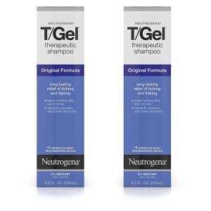 Neutrogena T/Gel Original Formula 8.5-oz. Theraputic Shampoo 2-Pack for $19