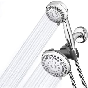 WaterPik High Pressure Handheld Spray 2-in-1 Dual System Shower Head for $18 WaterPik High Pressure Handheld Spray 2-in-1 Dual System Shower Head for $18