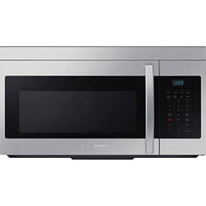 Samsung ME16A4021AS 1.6 Cu. Ft. Stainless Over-the-Range Microwave for $255