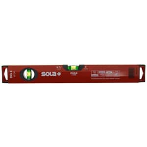 Sola BIG X 40 40 cm Box profile Spirit Level - Red for $44