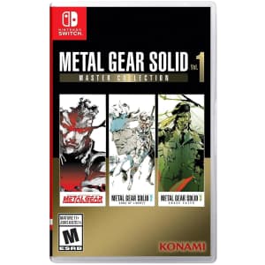 Metal Gear Solid: Master Collection Vol.1 for Nintendo Switch for $38 Metal Gear Solid: Master Collection Vol.1 for Nintendo Switch for $38