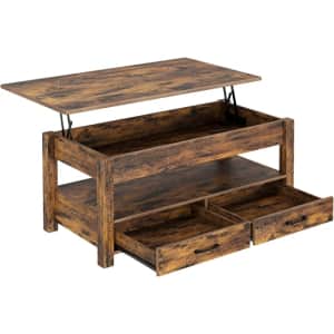Rolanstar 47" Lift Top Coffee Table for $200