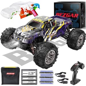 Bezgar Brushless Hobby Grade 1:16 Scale Remote Control Truck for $140