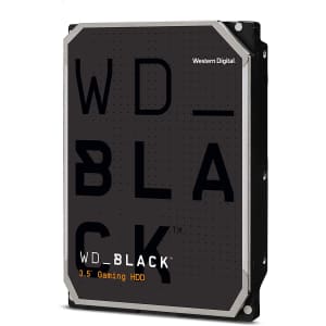 WD BLACK Gaming 4TB Internal SATA Hard Drive for $140