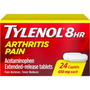 Tylenol 8-Hour Arthritis Pain Relief 650mg Extended-Release Tablets 24-Count for $1.66 via Subscribe & Save