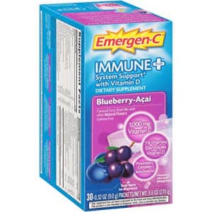 Emergen-C - Immune+ Formula 0.3 Oz Blueberry Acai 30/Pack for $20