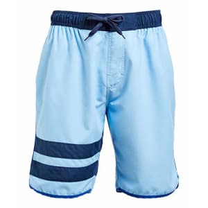 Kanu Surf Men's Echelon Swim Trunks (Regular & Extended Sizes), Carter Lt Blue, Medium for $18 Kanu Surf Men's Echelon Swim Trunks (Regular & Extended Sizes), Carter Lt Blue, Medium for $18