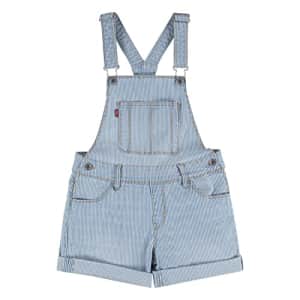 Levi's Girls' Denim Shortall, Victory, 6 for $29