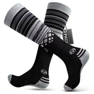 Outdoor Master Ski Socks 2-Pack Merino Wool, Non-Slip Cuff for Men & Women - Black,M/L for $29 Outdoor Master Ski Socks 2-Pack Merino Wool, Non-Slip Cuff for Men & Women - Black,M/L for $29