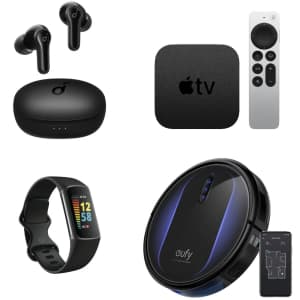 Walmart New Year New Tech Deals. Save on TVs, earbuds, streaming media players, fitness trackers, robot vacuums, smart phones, and more. Prices start at just $3 after savings.
