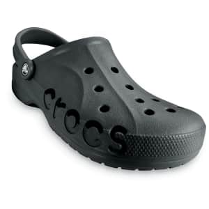Crocs Men's or Women's Baya Clogs for $30