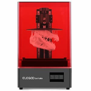 ELEGOO Saturn MSLA 3D Printer UV Photocuring LCD Resin 3D Printer with 4K Monochrome LCD, Matrix UV for $230