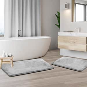 Clara Clark Memory Foam Bath Mat Sets 2 Piece - Non Slip, Absorbent, Soft Bath Rug Set - Fast for $21 Clara Clark Memory Foam Bath Mat Sets 2 Piece - Non Slip, Absorbent, Soft Bath Rug Set - Fast for $21
