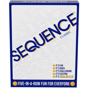 Sequence Classic Board Game for $15