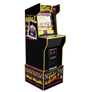 Arcade1Up Street Fighter 12-in-1 Capcom Legacy Arcade for $199
