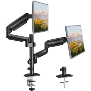 ErGear Dual Monitor Mount for 13" to 32" Screens for $30