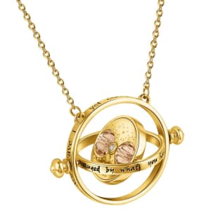 Harry Potter Hermione Time Travel Magical Hourglass Rotating Necklace for $35 w/ Prime