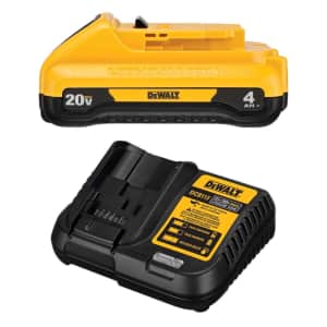 DeWalt 20V Max Compact 4Ah Battery Starter Kit for $159 in cart + free power tool DeWalt 20V Max Compact 4Ah Battery Starter Kit for $159 in cart + free power tool