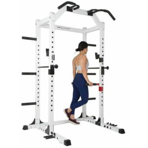 Body Power Deluxe Home Power Rack Cage System for $392 Body Power Deluxe Home Power Rack Cage System for $392