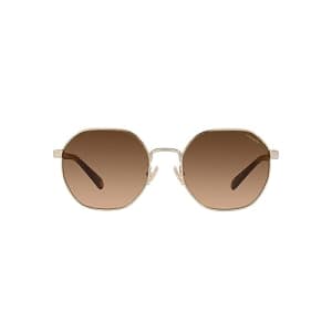 Coach HC7147 Sunglasses, Shiny Light Gold/Brown Gradient, 56 mm for $127 Coach HC7147 Sunglasses, Shiny Light Gold/Brown Gradient, 56 mm for $127
