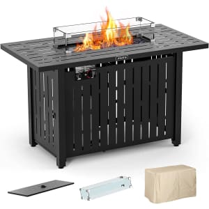 Snan 43" 50,000-BTU Propane Fire Pit Table for $220 Snan 43" 50,000-BTU Propane Fire Pit Table for $220