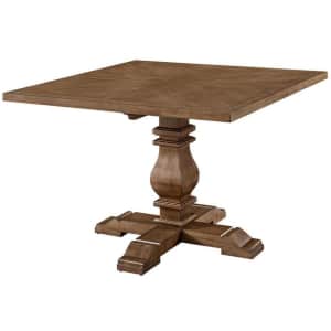 Home Decorators Collection Eldridge Oak Veneer Pedestal Dining Table for $629 Home Decorators Collection Eldridge Oak Veneer Pedestal Dining Table for $629