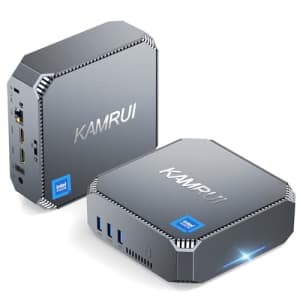 Kamrui 12th-Gen. N100 Mini Desktop PC for $199