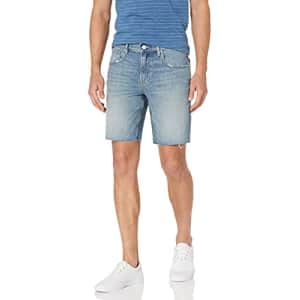 HUDSON Jeans Men's Cut Off Shorts, Campus, 32 for $25