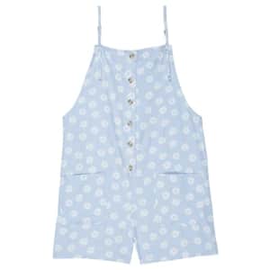 Billabong girls Wave Watch Jr Overall shorts, Sweet Blue, XX-Small US for $50