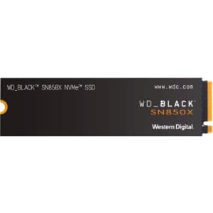 WD Black 2TB M.2 NVMe Internal SSD for $160
