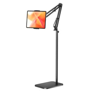 Tablet Floor Stand with 4.5-lb. Heavy Metal Base for $15