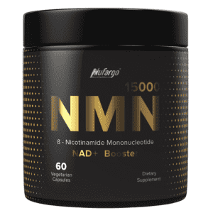 NuFargo NMN15000 Ultra Purity 500mg NAD+ Booster Cellular Energy Supplement for $40