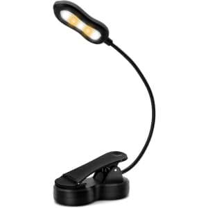 Sutun Rechargeable LED Clip-On Book Light for $15