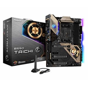 ASRock B550 Taichi Supports 3rd Gen AMD AM4 Ryzen/Future AMD Ryzen Processors Motherboard for $175 ASRock B550 Taichi Supports 3rd Gen AMD AM4 Ryzen/Future AMD Ryzen Processors Motherboard for $175