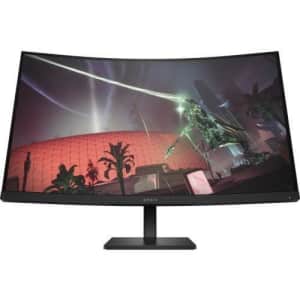 HP OMEN 32c 31.5" 1440p Curved 165Hz IPS Gaming Monitor for $200