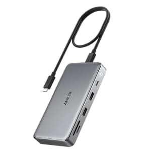 Anker 563 10-in-1 USB-C Hub / Docking Station for $48