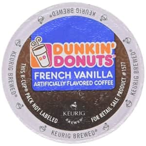 Dunkin Donuts French Vanilla - Box of 12 Kcups for Use in Keurig Coffee Brewers for $39