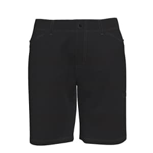 Dickies Women's Plus Cooling Bi-Stretch Shorts, Black, 22 for $21