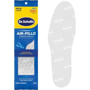Dr. Scholl's Air-Pillo Comfort Insoles for $2.65 via Sub. & Save